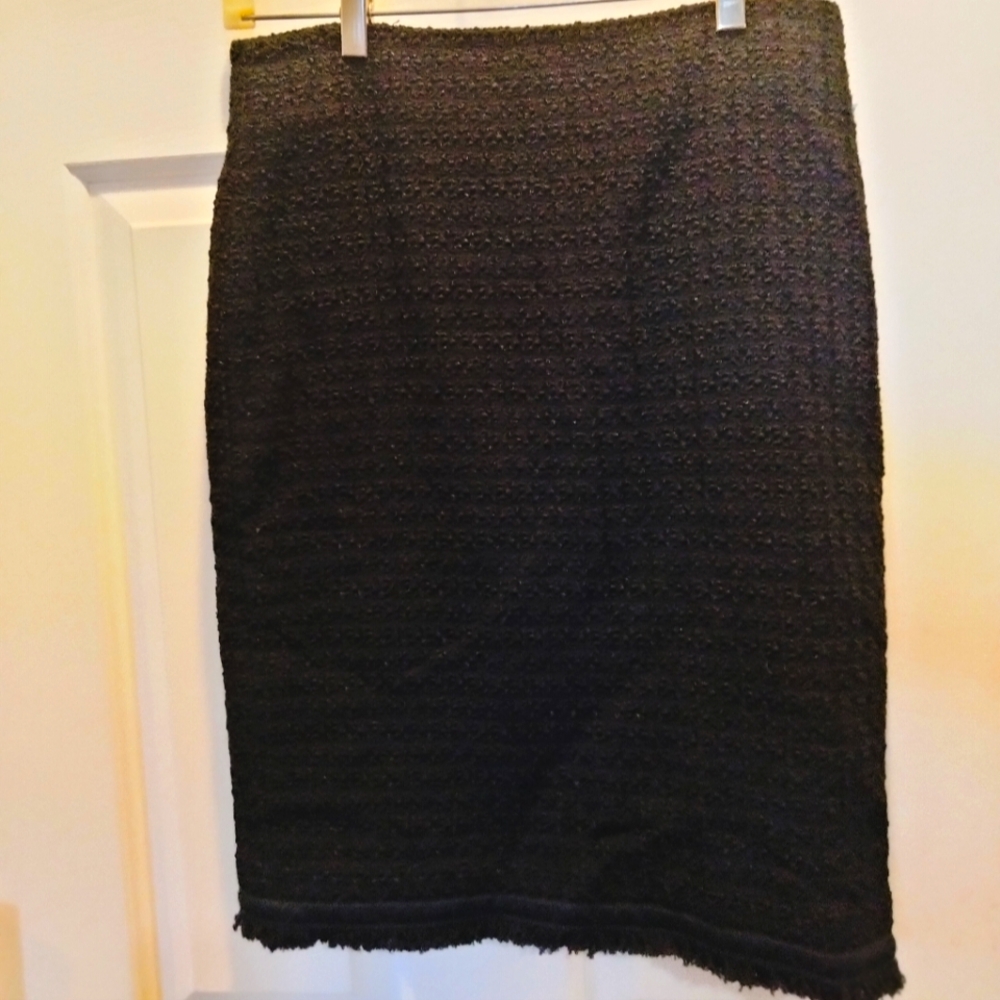 Talbot's Black Pencil Skirt